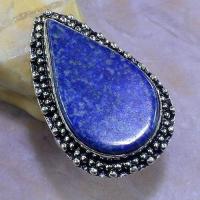 Lpc 255b bague chevaliere t55 lazuli bijou ethnique afghan argent 925 achat vente