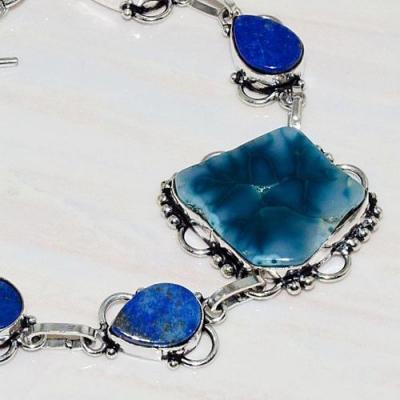 Lpc 271b bracelet lapis lazuli agate solar egyptien afghan bijou argent 925 achat vente