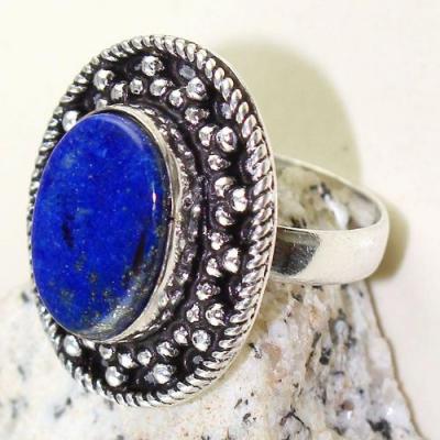 Lpc 278c bague chevaliere t61 lapis lazuli 12x16mm bijou ethnique afghan argent 925 achat vente