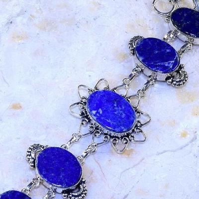 Lpc 301b bracelet 30gr lapis lazuli 18x24a tibet chine afghan bijou argent 925 achat vente