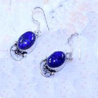 Lpc 328c collier boucles oreilles lapis lazuli tibet chine afghan bijou argent 925 achat vente