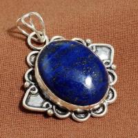 Lpc 344a pendentif lapis lazuli achat vente bijou ethnique egyptien afghan argent 925 lp9935