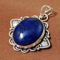 Lpc 344b pendentif lapis lazuli achat vente bijou ethnique egyptien afghan argent 925 lp9935