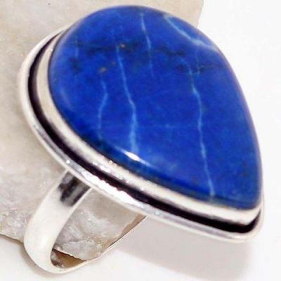 Lpc 385a bague chevaliere t62 10gr lapis lazuli 22x28mm tibet afghan bijou argent 925 achat vente