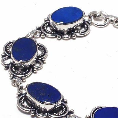Lpc 396c bracelet 32gr lapis lazuli 15x10mm bijoux ethniques argent achat vente