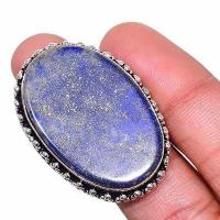 Lpc 412b bague chevaliere t62 14gr lapis lazuli 24x35mmmm bijoux achat vente