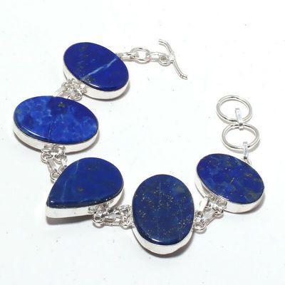 Lpc 423b bracelet 30gr lapis lazuli 20x30mm bijoux ethniques argent achat vente