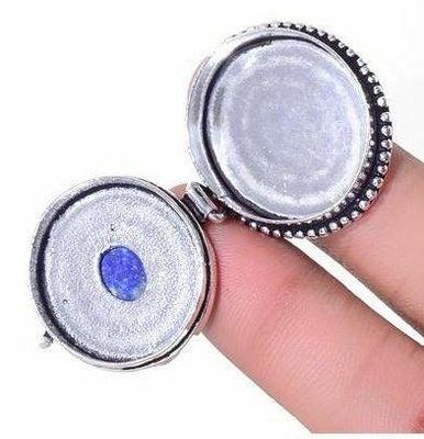 Lpc 443d bague chevaliere poison 14gr t57 lapis lazuli bijoux ethniques argent achat vente