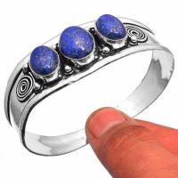 Lpc 461d bracelet torque 28gr lapis lazuli 10x16mm bijoux ethniques argent achat vente