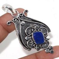Lpc 462b pendentif pendant 7gr lapis lazuli bijoux ethniques argent achat vente