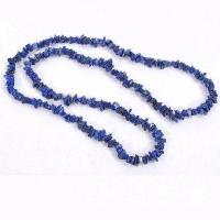 Lpc 475b collier 40gr 90cm lapis lazuli nuggets 10x5mm bijoux ethniques