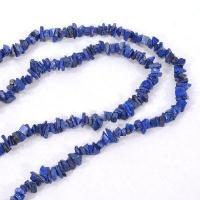 Lpc 475d collier 40gr 90cm lapis lazuli nuggets 10x5mm bijoux ethniques