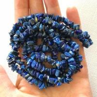 Lpc 478d collier 90gr 90cm lapis lazuli nuggets 10x5mm bijoux ethniques