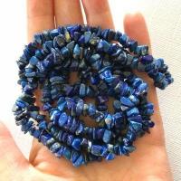Lpc 478d collier 90gr 90cm lapis lazuli nuggets 10x5mm bijoux ethniques