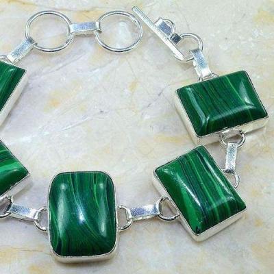 Mal 009b bracelet malachite achat vente bijoux argent 925