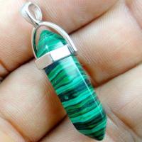 Mal 00ca pendentif pendule malachite 8 35mm achat vente loisirs creatifs