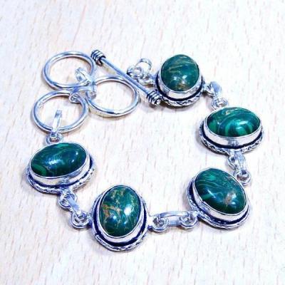 Mal 025a bracelet malachite achat vente bijou ethnique argent 925