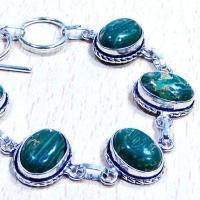 Mal 025c bracelet malachite achat vente bijou ethnique argent 927