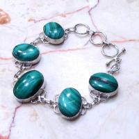 Mal 037d bracelet malachite