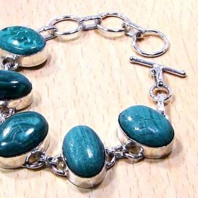 Mal 038b bracelet malachite achat vente bijou ethnique argent 925