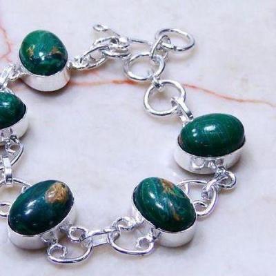 Mal 046b bracelet malachite achat vente bijou ethnique argent 926