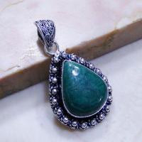 Mal 050b pendentif pendant malachite achat vente bijou argent 925