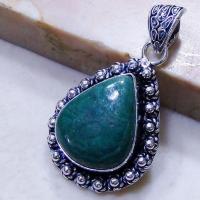 Mal 050c pendentif pendant malachite achat vente bijou argent 925