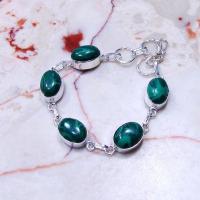 Mal 060d bracelet medieval antique malachite achat vente bijou ethnique argent 926