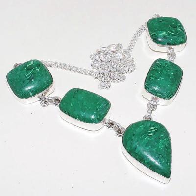 Mal 072a collier parure sautoir malachite achat vente bijou argent 925