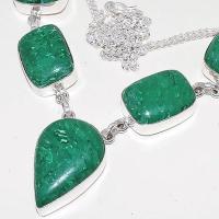 Mal 072b collier parure sautoir malachite achat vente bijou argent 925