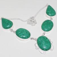 Mal 073a collier parure sautoir malachite achat vente bijou argent 925