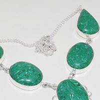 Mal 073c collier parure sautoir malachite achat vente bijou argent 925