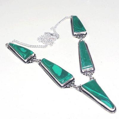 Mal 092a collier parure sautoir malachite achat vente bijou argent 925