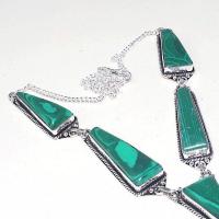 Mal 092c collier parure sautoir malachite achat vente bijou argent 925