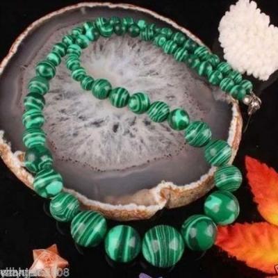 Mal 095a collier 6x14mm parure sautoir malachite achat vente bijou argent 925