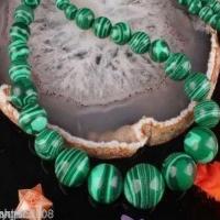 Mal 095b collier 6x14mm parure sautoir malachite achat vente bijou argent 925