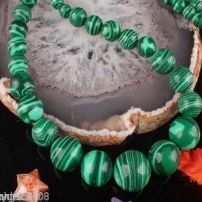 Mal 095a collier 6x14mm parure sautoir malachite achat vente bijou argent 925