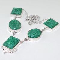 Mal 100d collier parure 20mm malachite achat vente bijou argent 925