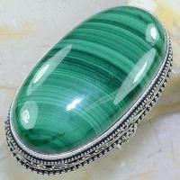 Mal 103a bague t60 23x40mm malachite achat vente bijou argent 925