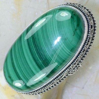 Mal 103c bague t60 23x40mm malachite achat vente bijou argent 925