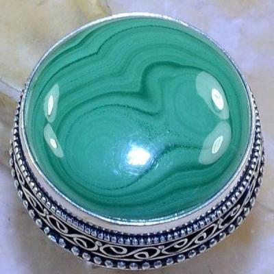 Mal 105a bague t58 24mm malachite achat vente bijou argent 925