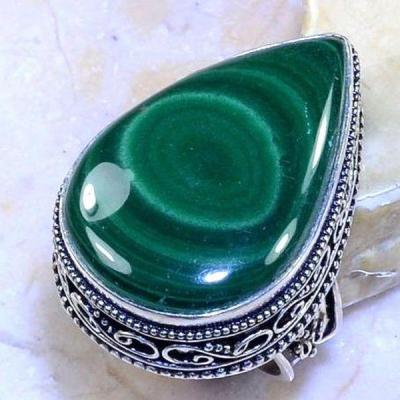 Mal 106a bague t60 20x32mm malachite achat vente bijou argent 925