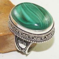 Mal 112b bague t62 18x28mm malachite achat vente bijou argent 925