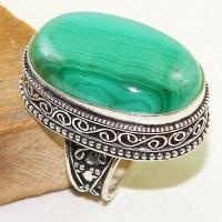 Mal 115b bague t57 18x28mm malachite achat vente bijou argent 925