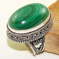 Mal 119a bague t60 15x25mm malachite achat vente bijou argent 925