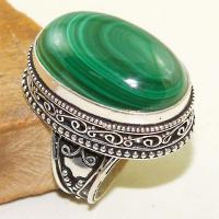 Mal 119b bague t60 15x25mm malachite achat vente bijou argent 925