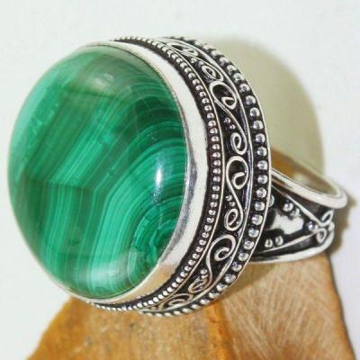 Mal 128c bague chevaliere t58 24mm malachite achat vente bijou argent 925