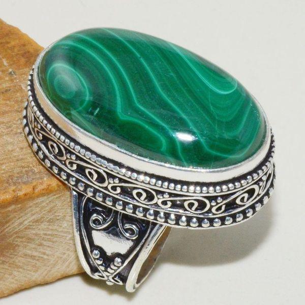 Mal 130b bague chevaliere t60 15x28mm malachite achat vente bijou argent 925