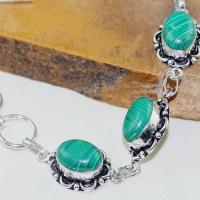 Mal 136b bracelet 10x15mm malachite achat vente bijou argent 925 jpg5