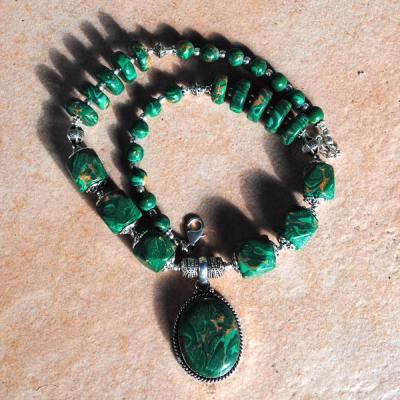 Mal 147c collier parure pendentif malachite achat vente bijou argent 925 jpg5